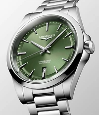 Longines Men's Conquest Automatic Stainless Steel Bracelet Watch
