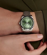 Longines Men's Conquest 41mm Automatic Stainless Steel Bracelet Watch