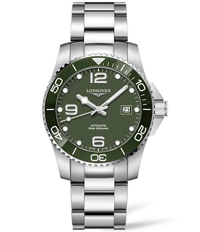 Longines Men's Hydroconquest Automatic Stainless Steel Bracelet 41mm Watch