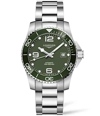 Longines Men's Hydroconquest Automatic Stainless Steel Bracelet 41mm Watch