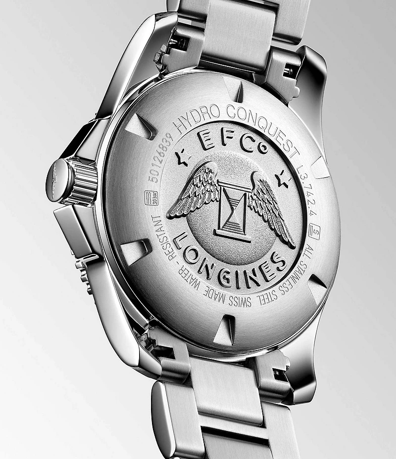 Longines Men's Hydroconquest Automatic Stainless Steel Bracelet Watch