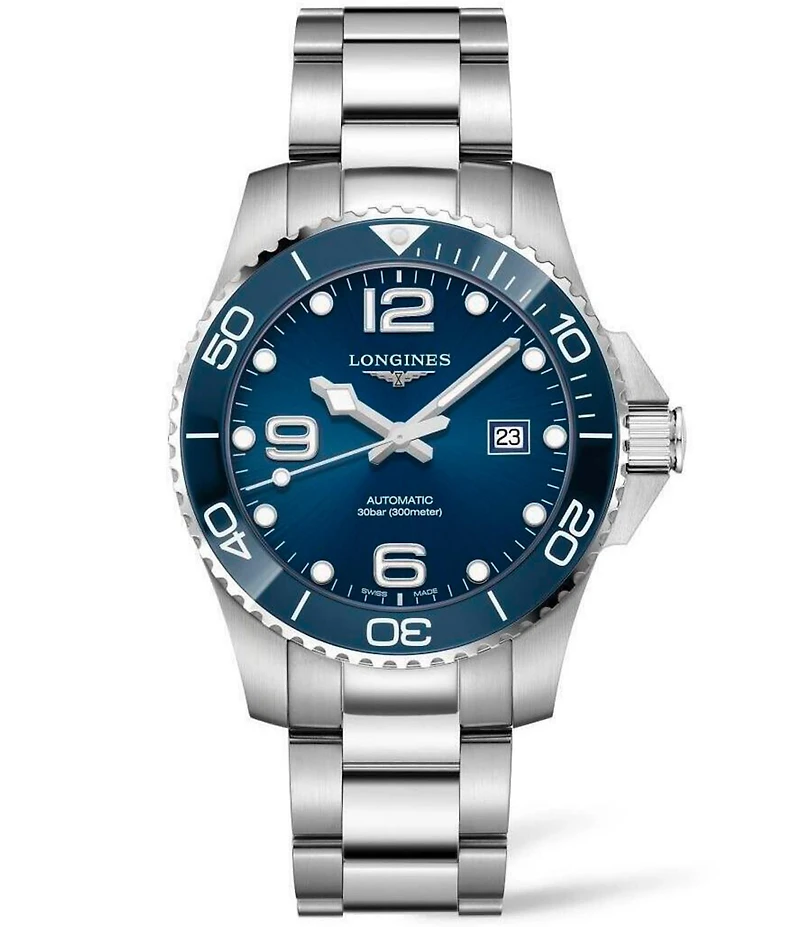 Longines Men's Hydroconquest Automatic Stainless Steel 43mm Bracelet Watch