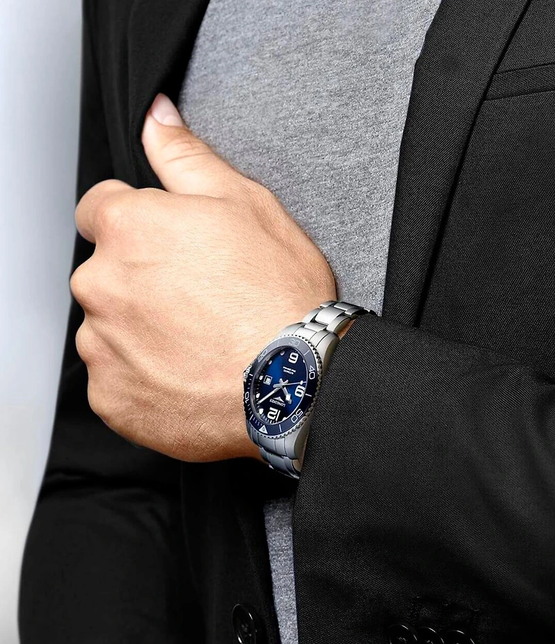 Longines Men's Hydroconquest Automatic Stainless Steel 43mm Bracelet Watch