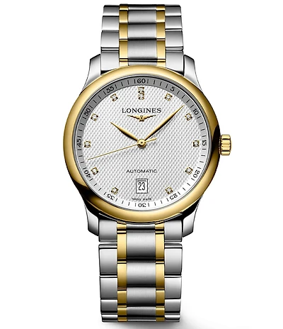Longines Men's Master Collection Automatic Two Tone Stainless Steel Bracelet Watch