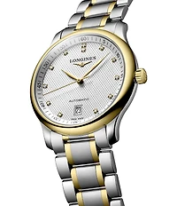 Longines Men's Master Collection Automatic Two Tone Stainless Steel Bracelet Watch
