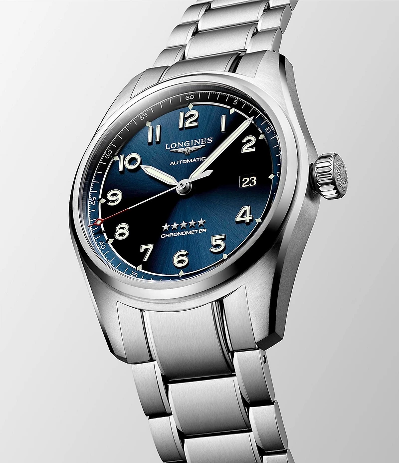 Longines Men's Spirit Automatic Stainless Steel Bracelet Watch