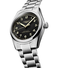 Longines Men's Spirit Pilot Automatic Stainless Steel Bracelet Watch