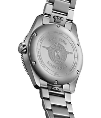 Longines Men's Spirit Zulu Automatic Stainless Steel Bracelet Watch