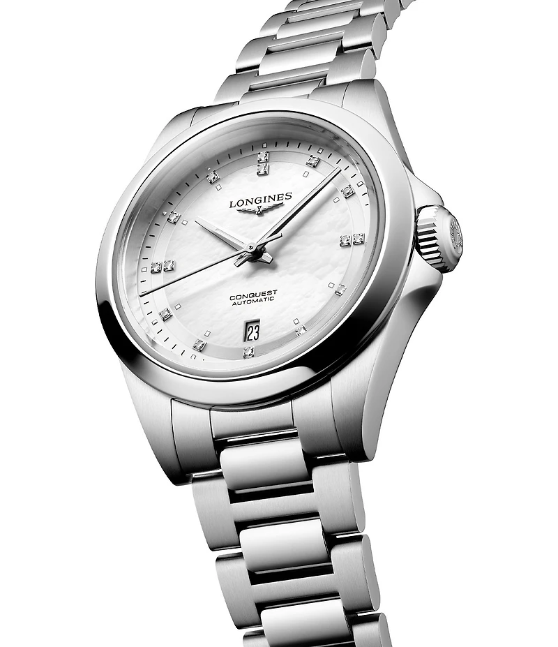 Longines Women's Conquest Automatic Stainless Steel Bracelet Watch