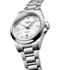 Longines Women's Conquest Automatic Stainless Steel Bracelet Watch