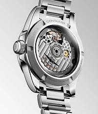 Longines Women's Blue Dial Conquest Collection Automatic Stainless Steel Bracelet Watch