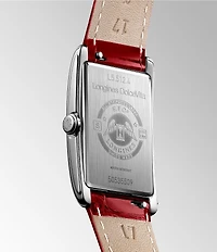 Longines Women's Dolcevita Quartz Analog Leather Strap Watch