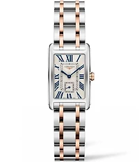Longines Women's Dolcevita Quartz Analog Two Tone Bracelet Watch
