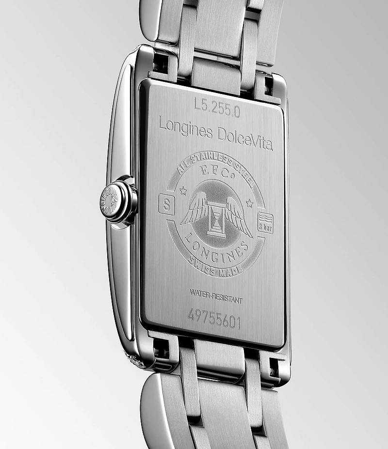 Longines Women's Dolcevita Quartz Stainless Steel Bracelet Watch