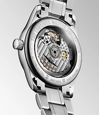 Longines Women's Master Automatic Pearl Dial Stainless Steel Bracelet Watch