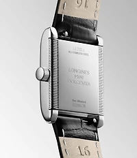 Longines Women's Mini Dolcevita Quart Stainless Steel Alligator Strap Watch