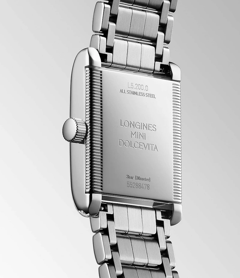 Longines Women's Mini Dolcevita Quartz Stainless Steel Bracelet Watch