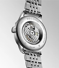 Longines Women's 40mm Record Collection Automatic Stainless Steel Bracelet Watch