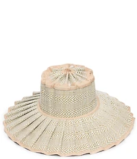 Lorna Murray Avoca Capri Maxi Pleated Straw Sun Hat