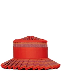 Lorna Murray Bossa Nova Island Capri Mini Pleated Sun Hat