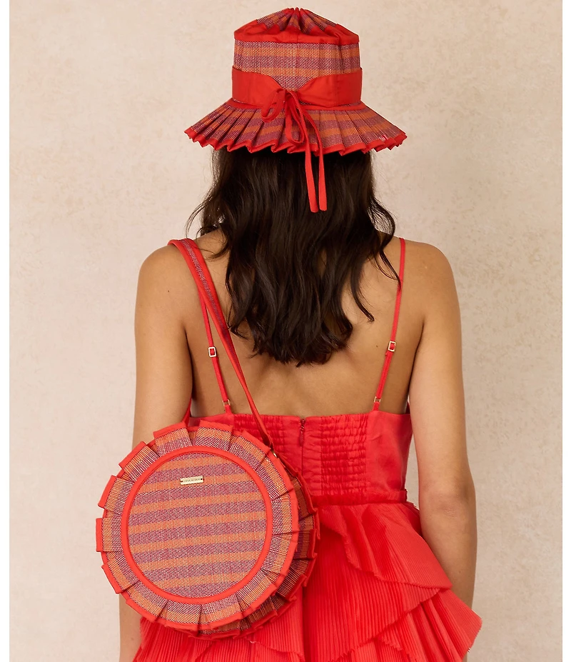 Lorna Murray Bossa Nova Island Capri Mini Pleated Sun Hat