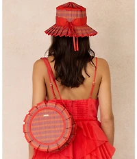 Lorna Murray Bossa Nova Island Capri Mini Pleated Sun Hat