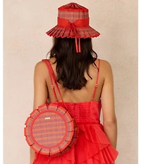 Lorna Murray Mini Bossa Nova Love Note Round Tote Bag