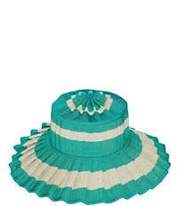 Lorna Murray Hill Top Capri Maxi Pleated Sun Hat