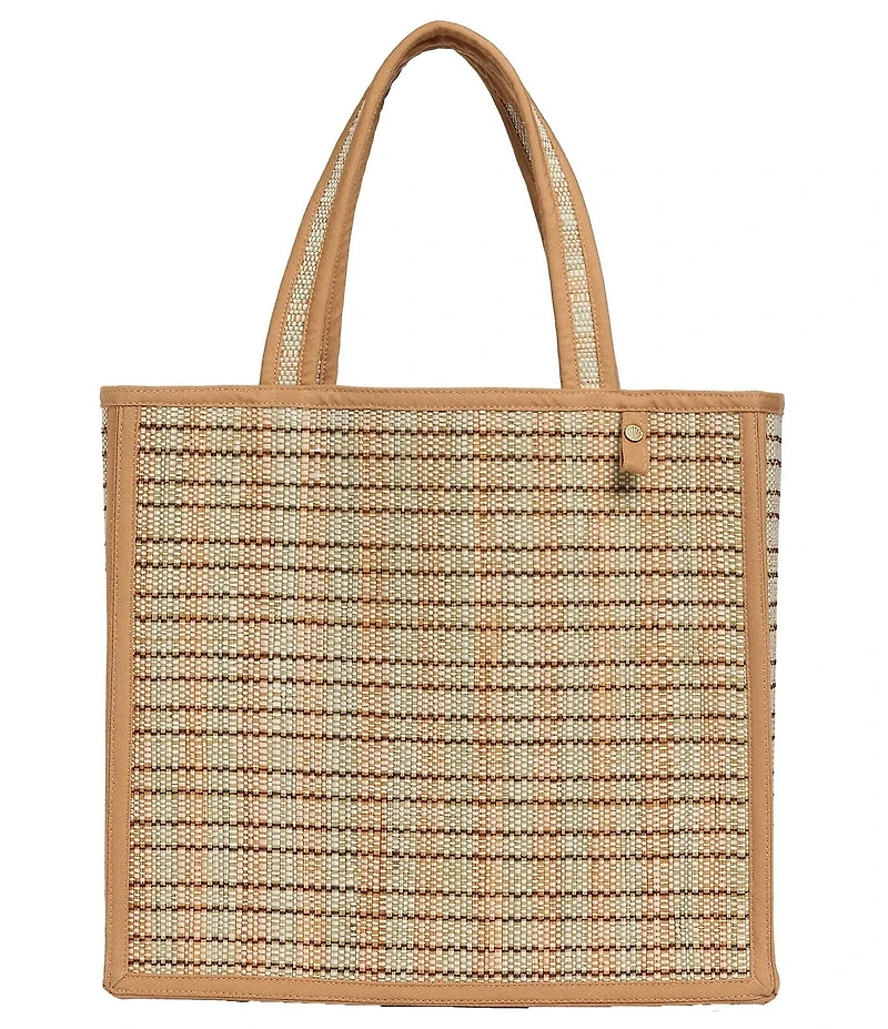 Lorna Murray Contrast Trim Italian Summer Tote Bag