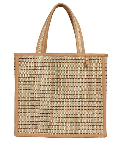 Lorna Murray Contrast Trim Italian Summer Tote Bag