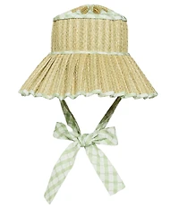 Lorna Murray Lawn Garden Luxe Ravello Maxi Pleated Tie Sun Hat