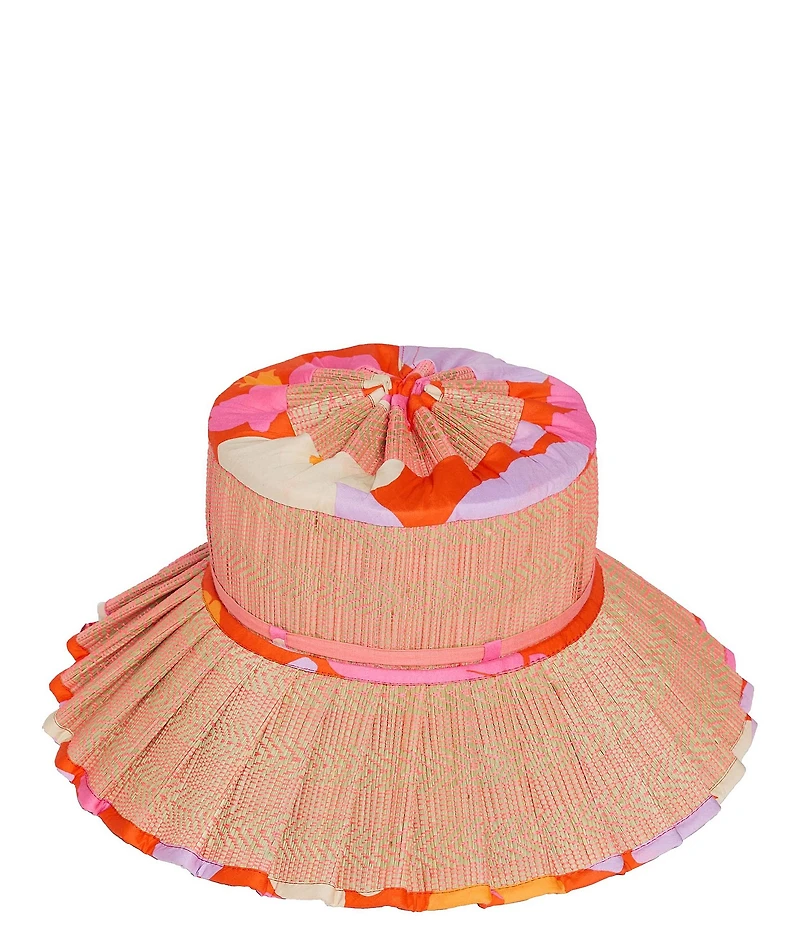 Lorna Murray Longboard Capri Play Pleated Tie Sun Hat