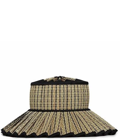 Lorna Murray Lovers Point Island Capri Maxi Pleated Sun Hat
