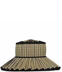 Lorna Murray Lovers Point Island Capri Maxi Pleated Sun Hat