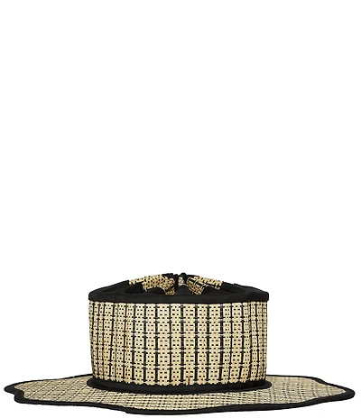 Lorna Murray Lovers Point Island Horizon Line Tie Sun Hat