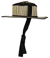 Lorna Murray Lovers Point Island Horizon Line Tie Sun Hat