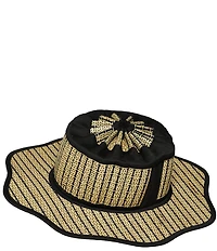 Lorna Murray Lovers Point Island Horizon Line Tie Sun Hat