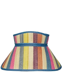 Lorna Murray Nassau Woven Sunshine Straw Sun Visor