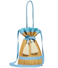 Lorna Murray Sea Scape Garden Mini Leisure Drawstring Bucket Bag