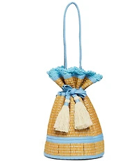 Lorna Murray Sea Scape Garden Mini Leisure Drawstring Bucket Bag