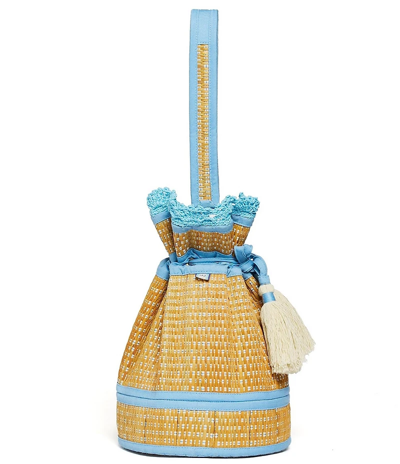 Lorna Murray Sea Scape Garden Mini Leisure Drawstring Bucket Bag