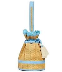 Lorna Murray Sea Scape Garden Mini Leisure Drawstring Bucket Bag