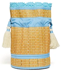 Lorna Murray Sea Scape Garden Mini Leisure Drawstring Bucket Bag