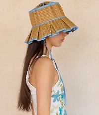 Lorna Murray Sea Scape Island Beauty Point Straw Sun Hat