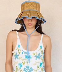 Lorna Murray Sea Scape Island Beauty Point Straw Sun Hat