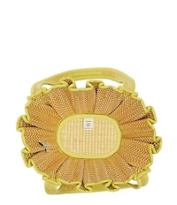 Lorna Murray Shine Tropez Pleated Mini Tote Bag