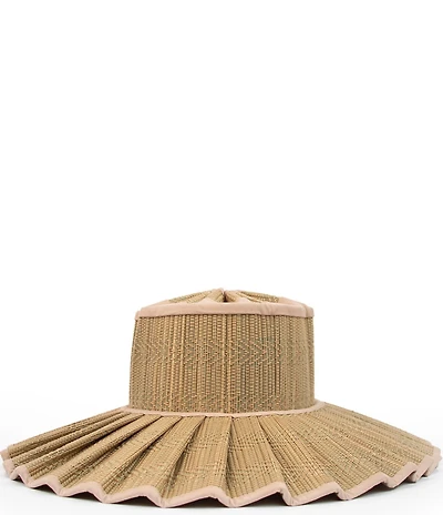 Lorna Murray Sumatra Capri Maxi Pleated Sun Hat