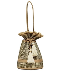 Lorna Murray Surfers Paradise Garden Mini Leisure Drawstring Bucket Bag
