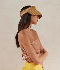 Lorna Murray Umbria San Sebastian Weave Sun Visor
