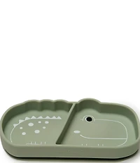 Loulou Lollipop Alligator Snack Plate